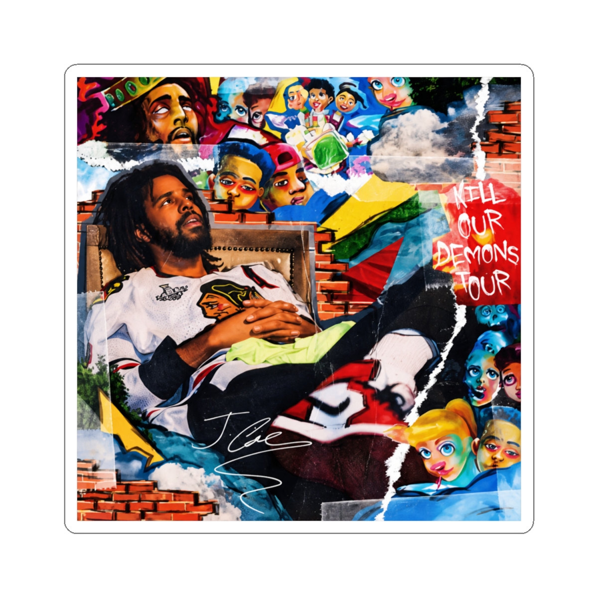 KOD album retro | J. Cole - alternate angle 1, merchandise