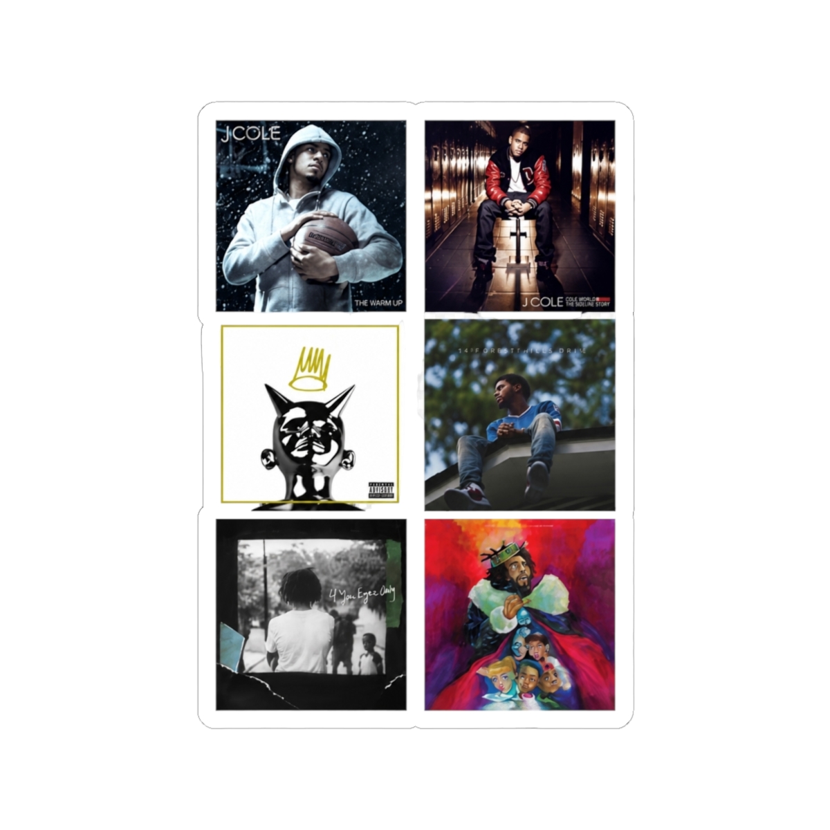 J. Cole Wpap Pop Art
