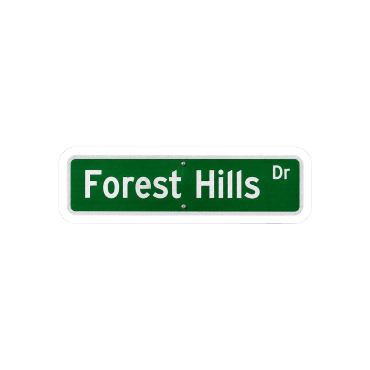 2014 Forest Hills Drive Sign | J. Cole - alternate angle 3, merchandise
