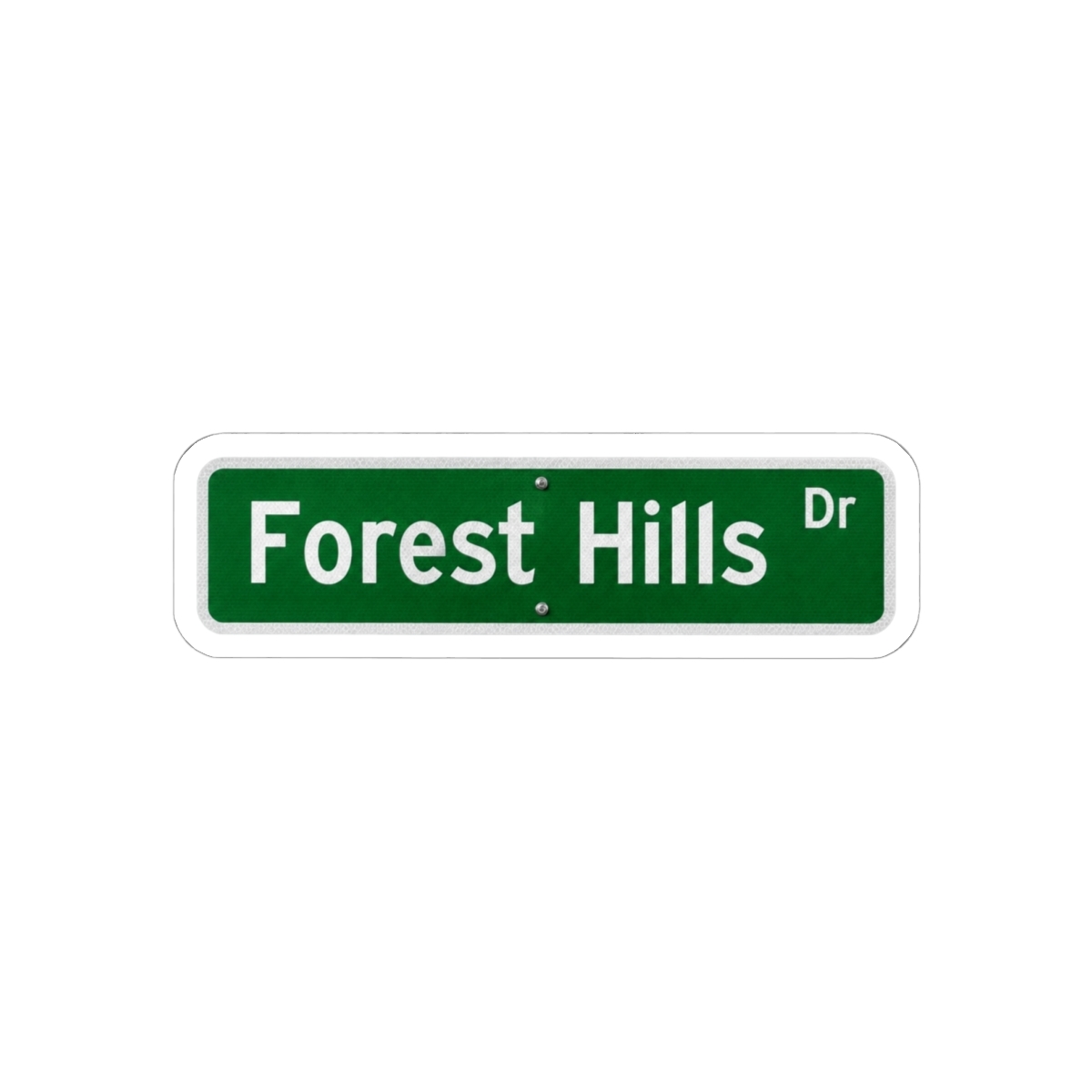 2014 Forest Hills Drive Sign | J. Cole