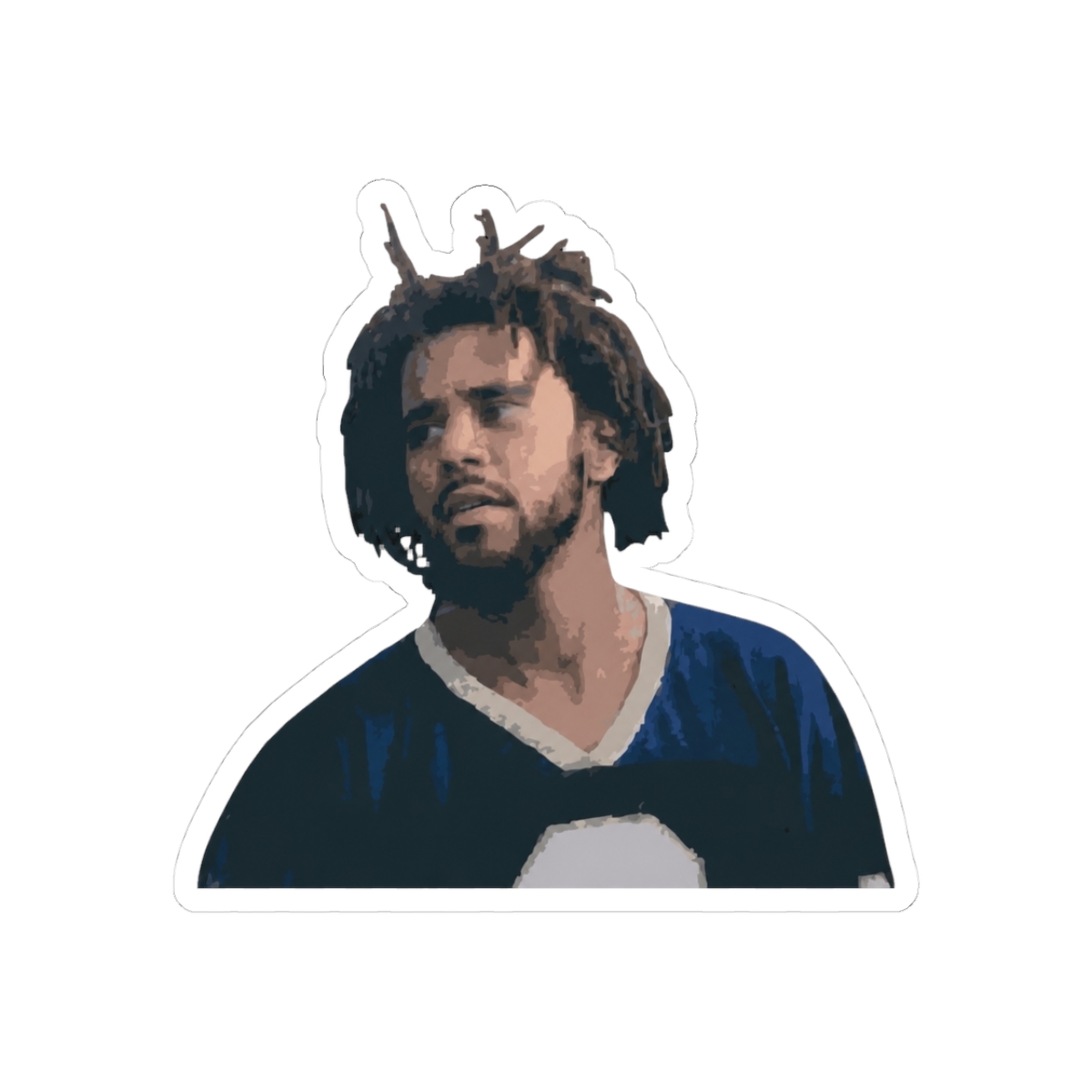 J Cole Sticker By Rdm Hyperart | J. Cole