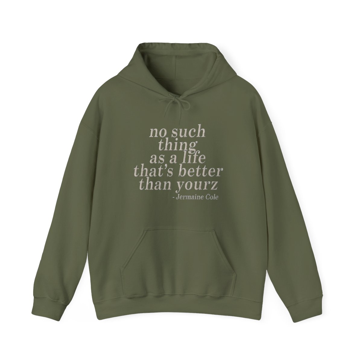 J Cole Tour Merch - Love Yourz Navy Hoodie | J. Cole - alternate angle 4, merchandise